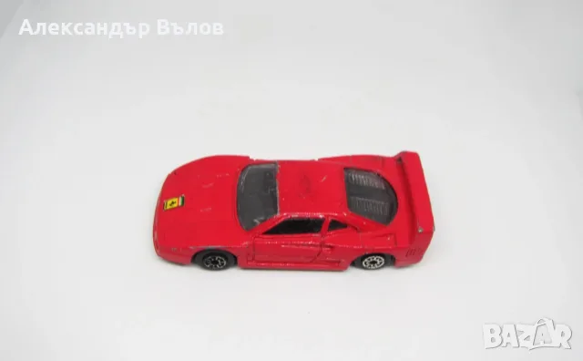 Колекционерска метална количка Maisto Ferrari F40, снимка 10 - Колекции - 55544476