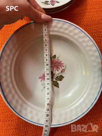Порцеланов комплект чинии, снимка 2 - Чинии - 54307711