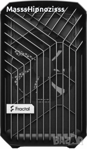 mini ITX кутия Fractal Design Torrent Nano Black TG Dark Tint, снимка 2 - Захранвания и кутии - 54256997