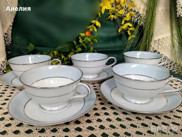 Noritake Япония фин костен порцелан , снимка 7 - Чаши - 54598196