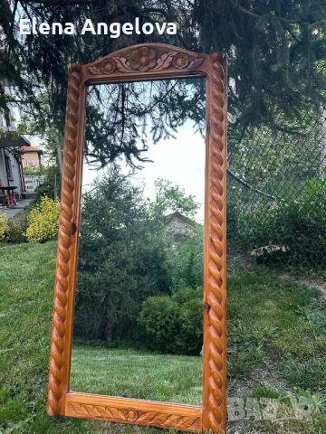 Огледало, дърворезба, снимка 8 - Други - 54335740