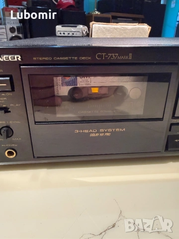 Касетен дек PIONEER CT 737 mark 2, снимка 2 - Декове - 54830837