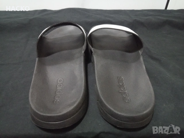 ЧЕХЛИ Adidas Cloudfom Adellitte Номер 47 Стелка 30,5 см. 100% Оригинални Внос от Англия, снимка 3 - Мъжки чехли - 55051319