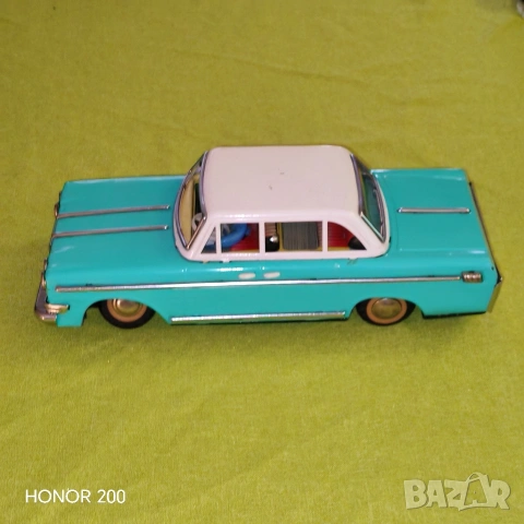 Стара ламаринена играчка,автомобил МЕ 728, Китай. , снимка 4 - Колекции - 55125246