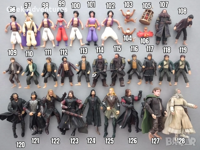 Винтидж и Ретро Колекционерски Екшън Фигурки - Star Wars, Power Rangers, LOTR, Batman, Bandai, X-Men, снимка 5 - Колекции - 55087919