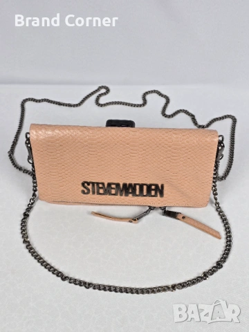 Нова дамска чанта Steve Madden със змийски ефект