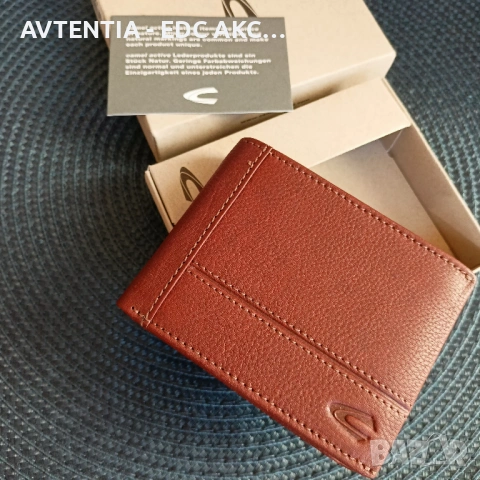 Оригинален портфейл Camel Active TOKYO от естествена кожа, снимка 3 - Портфейли, портмонета - 54443203