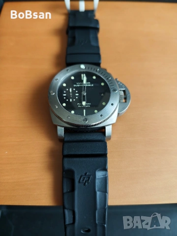 Panerai Submersible Titanium 1950 3 Days Automatic PAM00305, снимка 2 - Мъжки - 54093220