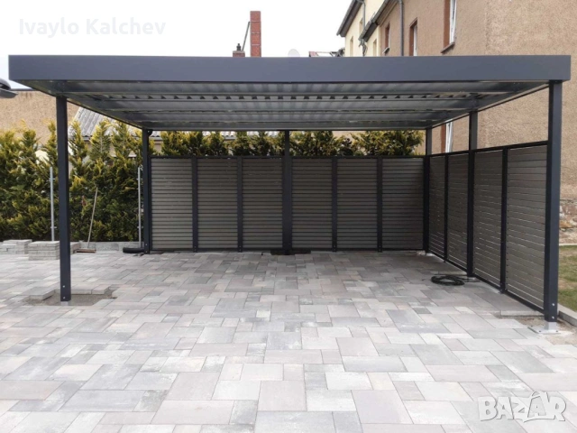 Навеси за автомобили (Carport) –соларни и стандартни конструкци-ЛИЗИНГ, снимка 3 - Индустриална техника - 53996034