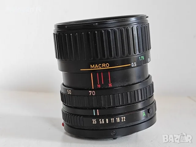 Обектив Canon FD 35-70mm f/3.5-4.5 за Canon FD байонет, снимка 4 - Обективи и филтри - 55572066