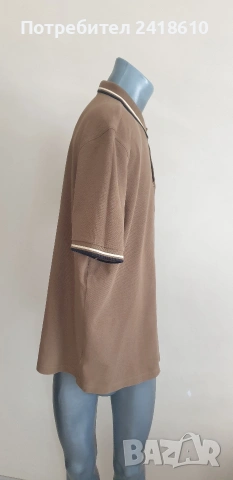 Fred Perry Pique Cotton Mens Size 2XL ОРИГИНАЛ! Мъжка Тениска!, снимка 3 - Тениски - 54794751