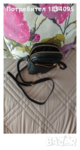 Продавам малка черна чанта на us polo assn. , снимка 2 - Чанти - 55564905