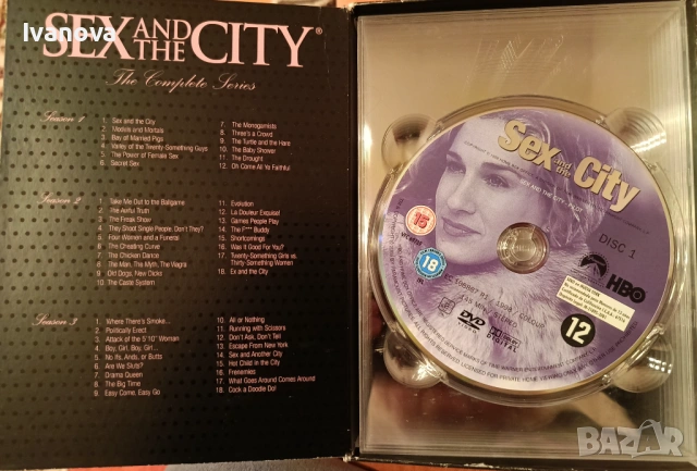 "Сексът и градът"- всички серии, снимка 2 - DVD филми - 54071732