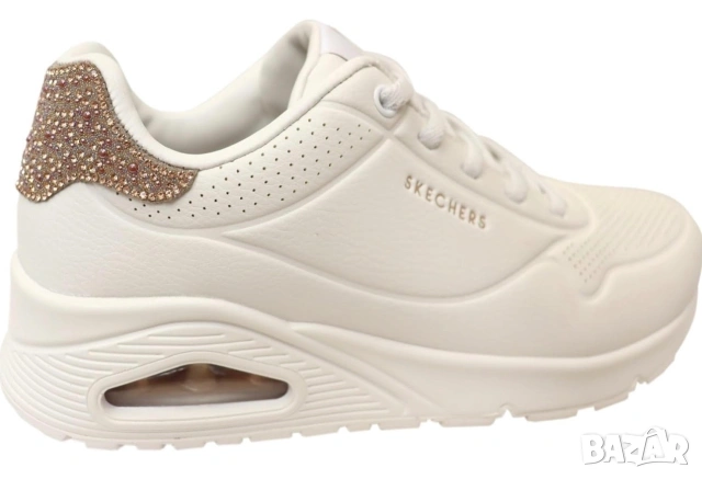Дамски маратонки с връзки Skechers Uno - Dazzle Away