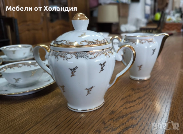 Сервиз за кафе Лимож, снимка 4 - Сервизи - 54863888