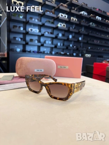 MIU MIU 🫟 GUCCI 🫟 Слънчеви Очила , снимка 2 - Слънчеви и диоптрични очила - 54509398