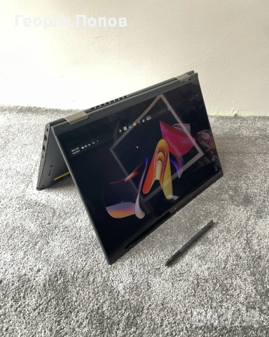 ThinkPad X390 YOGA Lenovo - Touchscreen, 16GB RAM DDR4, core i5- 8365u, 256 GB SSD NVMe M.2 / 13.3'', снимка 3 - Лаптопи за работа - 54749403