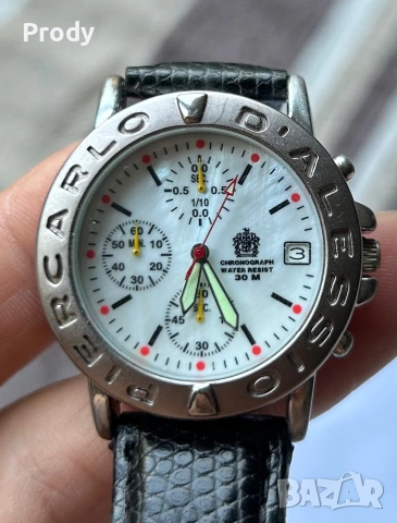 Часовник Pier Carlo d’ Alessio chronograph, снимка 9 - Мъжки - 55147895