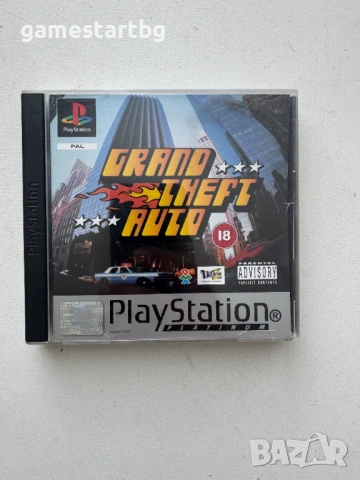Grand Theft Auto (GTA) за PS1, снимка 2 - Игри за PlayStation - 54884179