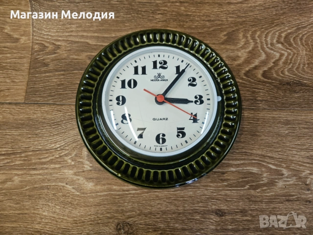 Стенен часовник Meister-Anker – Керамична класика, Made in Germany