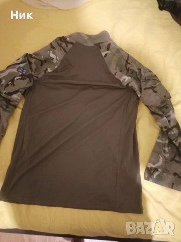 Еластанова тактическа блуза Combat Shirt "UBAS" MTP Camo , снимка 5 - Екипировка - 55078552