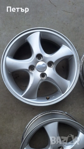 АЛУМИНИЕВИ ДЖАНТИ ЗА ХЮНДАЙ /ХОНДА МИЦУБИШИ МАЗДА ТОЙОТА/ 4Х100X54-15 цола, снимка 3 - Гуми и джанти - 53986107