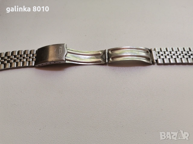Оригинална верижка за Сейко, снимка 3 - Мъжки - 54901318