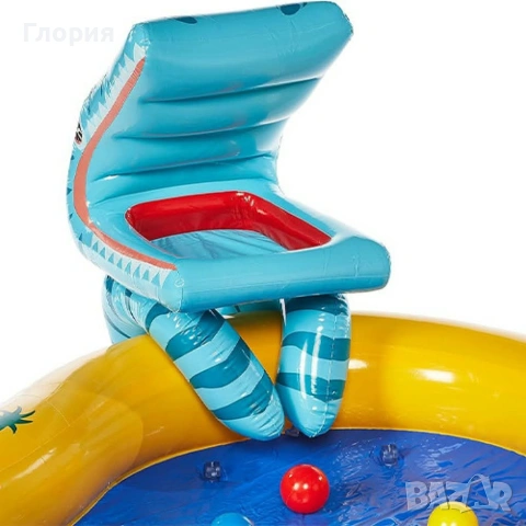 детски басейн/аквапарк , снимка 6 - Басейни и аксесоари - 55039228