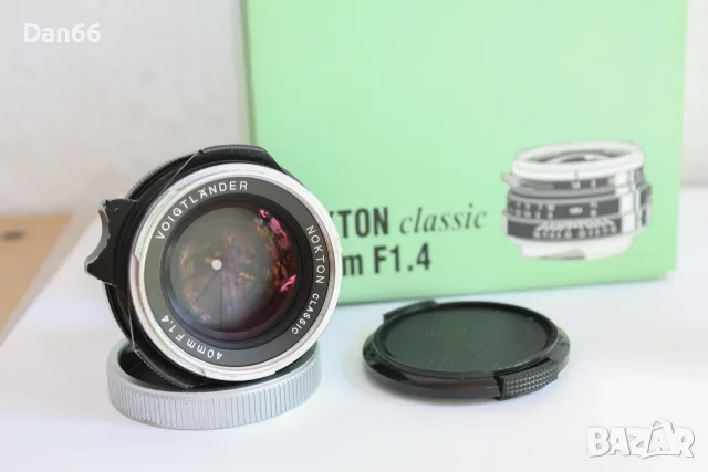 Voigtlander Nokton Classic 40mm f/1.4 - Leica M с кутия 1,4/40мм