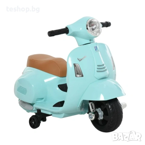Детски електрически мотоциклет Homcom, модел Vespa, 18-36 месеца