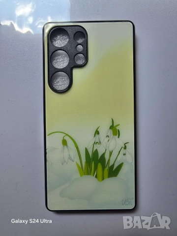 Калъфи за Samsung S25 Ultra със стъклен гръб и авторски дигитални рисунки, снимка 3 - Калъфи, кейсове - 54978840
