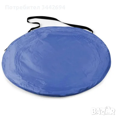 ПЛАЖНА,СИНЯ ПАЛАТКА С ЧАНТА/ТЕНТА ЗА ПЛАЖ, снимка 7 - Палатки - 55482370