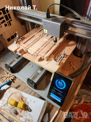 Snapmaker 2.0 A350 CNC, Лазер, 3Д Принтер, снимка 2 - Инструменти за гравиране - 54565734
