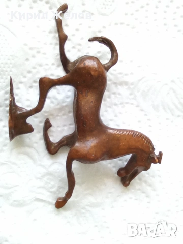 Бронзова фигурка на 🐎 кон 52857, снимка 2 - Колекции - 54170995
