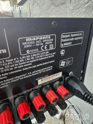 Marantz sr5005 , снимка 8 - Ресийвъри, усилватели, смесителни пултове - 54952005