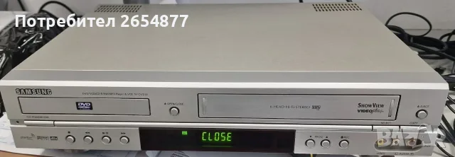 Samsung SV-DVD3E DVD/VCR Combo Player