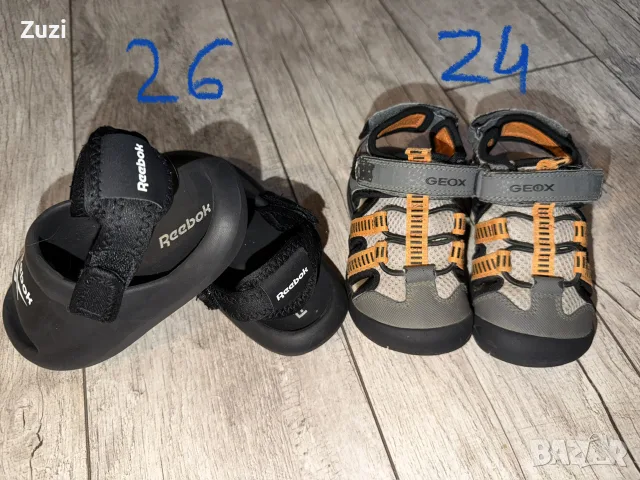 Reebok 26 номер, Geox 24 номер сандали, снимка 3 - Детски сандали и чехли - 55608277