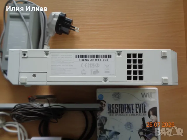Nintendo Wii set with Resident Evil The Darkside Chronicles , снимка 4 - Nintendo конзоли - 55413501