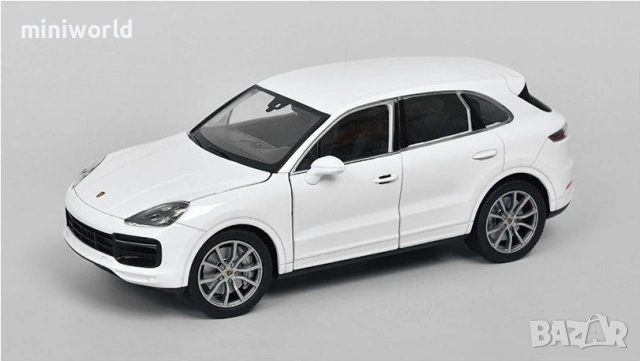 Porsche Cayenne Turbo - мащаб 1:24 на Welly моделът е нов в кутия