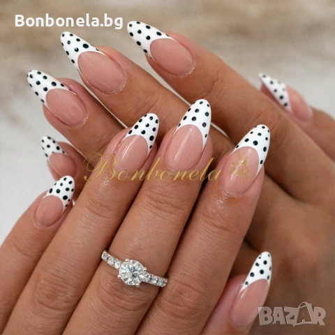 Самозалепващи изкуствени нокти Press On Nails, снимка 11 - Продукти за маникюр - 53033355
