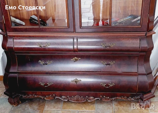 Витрина в стил Чипъндейл, снимка 7 - Секции и витрини - 55186848