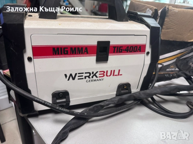 Werkbull TIG-400A аргонов апарат / електрожен, снимка 6 - Други инструменти - 55137802