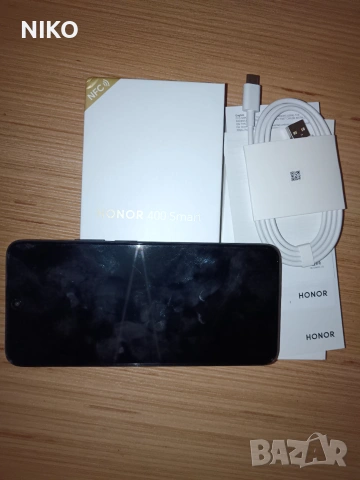 Продавам,НОВ,HONOR 400 SMART ROM128GB RAM 4GB 5G tm Dual Sim, снимка 7 - Телефони с две сим карти - 55058105