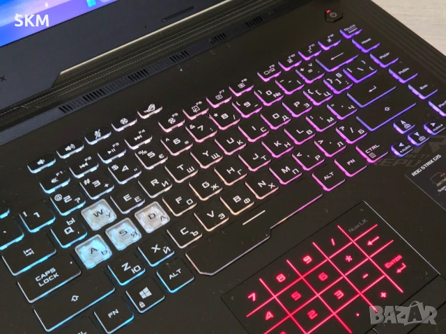 i7-10750H | GTX1660Ti | 512GB | IPS 144Hz |16RAM лаптоп strix rog asus laptop gaming гейминг, снимка 8 - Лаптопи за игри - 54695961