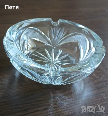 Съд за лед кристален; пепелник кристален, снимка 10 - Други - 37091695