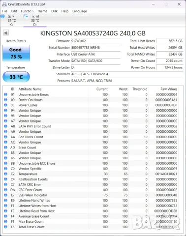 HP ProDesk 600 G2 - Pentium G4400T / 8GB DDR4 / 240GB Kingston SSD / Intel 7260AC / Win 10 PRO , снимка 15 - За дома - 55343165