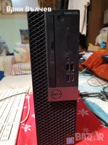 Продавам компютър DELL Optiplex 5070 девето поколение, снимка 2 - Лаптопи за работа - 54285051
