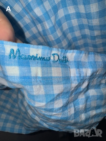 Ленена риза Massimo Dutty , снимка 3 - Ризи - 54348808