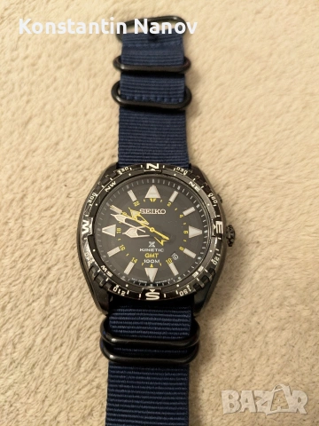 Seiko Prospex Land Kinetic Gmt Sun047P, снимка 5 - Мъжки - 54610036