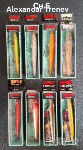Воблери Rapala Original floating, снимка 6 - Такъми - 54674220